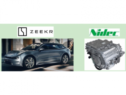 日本電產的驅動馬達系統“E-Axle”200kW機型被采用于 吉利汽車高端電動汽車品牌“Zeekr”的首款車型中