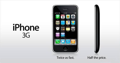 第二代:苹果iphone 3g