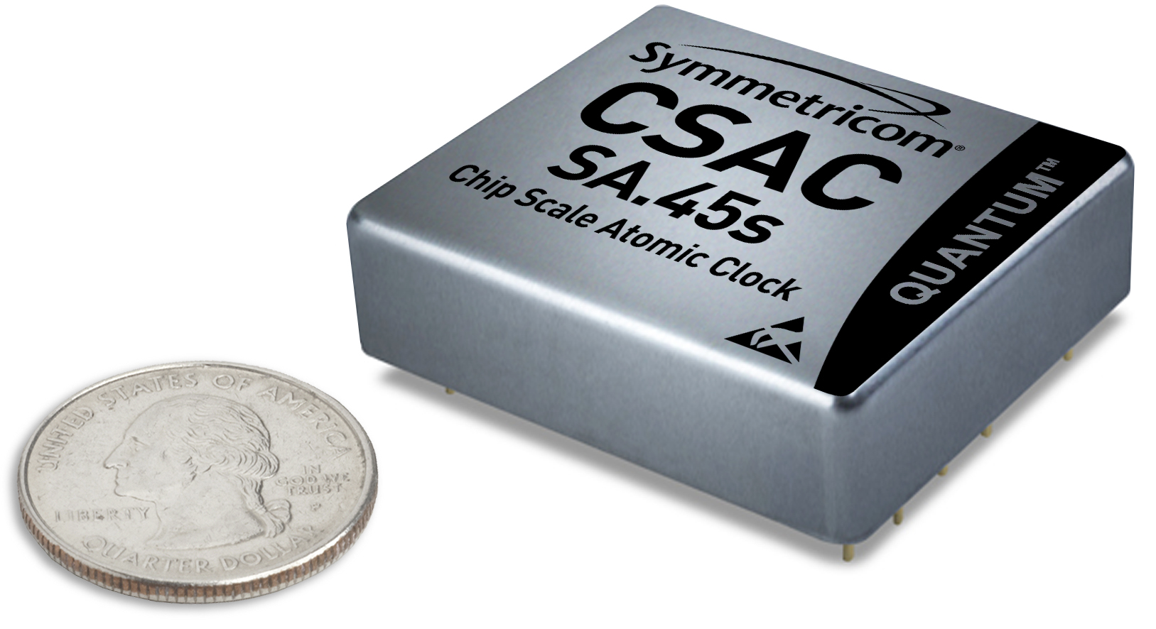 symmetricom宣布业界首款商用芯片级原子钟(csac)全面