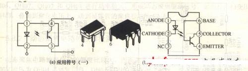 光电耦合器电路应用符号