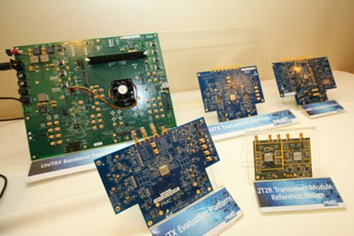 C展示业内集成度最高、功耗最低的射频收发器