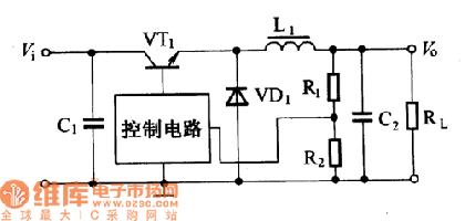 降压式dc/dc变换器基本工作原理电路