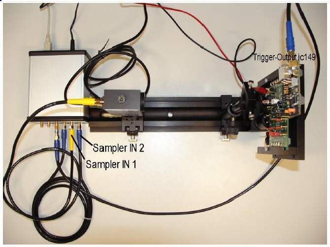 ic212光电接收器输出直接连接到"sampler in1".