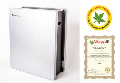 然健环球:清森空气净化器获英国过敏协会权威