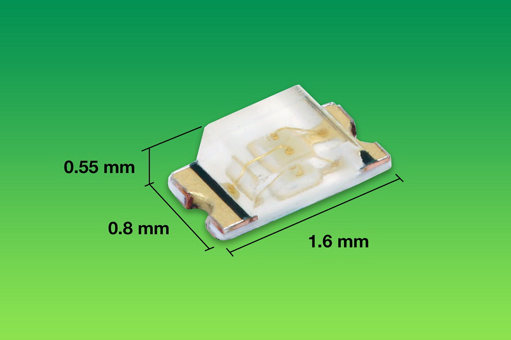 vishay推出采用chipled封装的小尺寸smdled