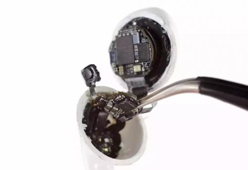 iFixit的苹果AirPods拆解来了,小小身躯藏着ST