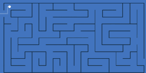 而量子计算机的走迷宫效率类似下面这个图,它能在一次尝试所有可能