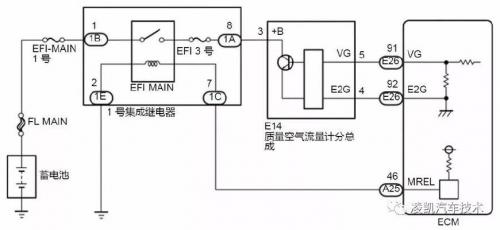 热线式/热膜式空气流量计的原理及应用电路