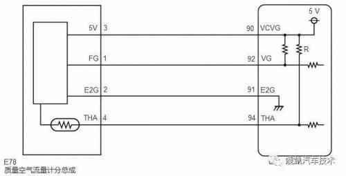 热线式/热膜式空气流量计的原理及应用电路-汽车电子