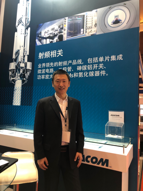 macom 中国销售总监孟爱国先生