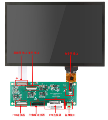 1 寸 lvds 接口的液晶显示