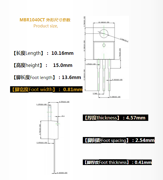 谈谈金属溢价的影响,及asemi肖特基二极管mbr1045ct的