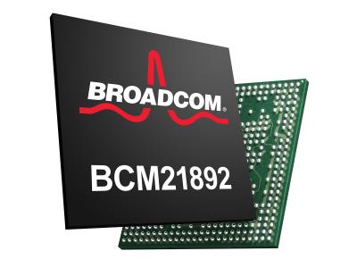 博通推出业界最小的LTE-A调制解调器BCM21892