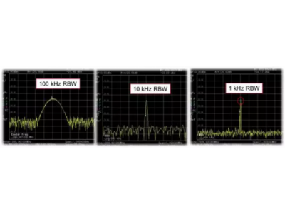 怎么用频谱仪测量微弱信号 – RBW篇