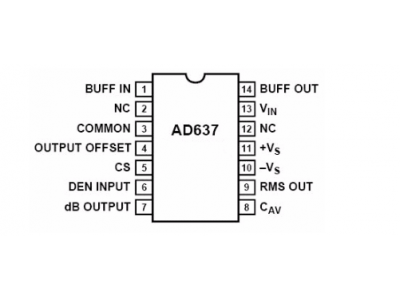 ad637 中文资料_引脚图及功能_内部结构_作用和用途-与非网