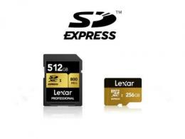Lexar雷克沙推出首款SD Express存储卡