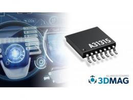 Allegro MicroSystems推出新型3DMAG磁性位置传感器以支持下一代ADAS应用