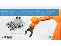 Maxim Integrated發布Trinamic開源參考設計，大幅縮減機械臂尺寸并加速其開發進程