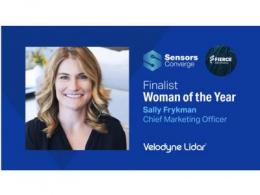 Velodyne Lidar 首席营销官 Sally Frykman 荣获Sensors Converge奖项最终提名