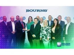 贸泽电子荣获Bourns 2021年度全球电子商务分销商大奖
