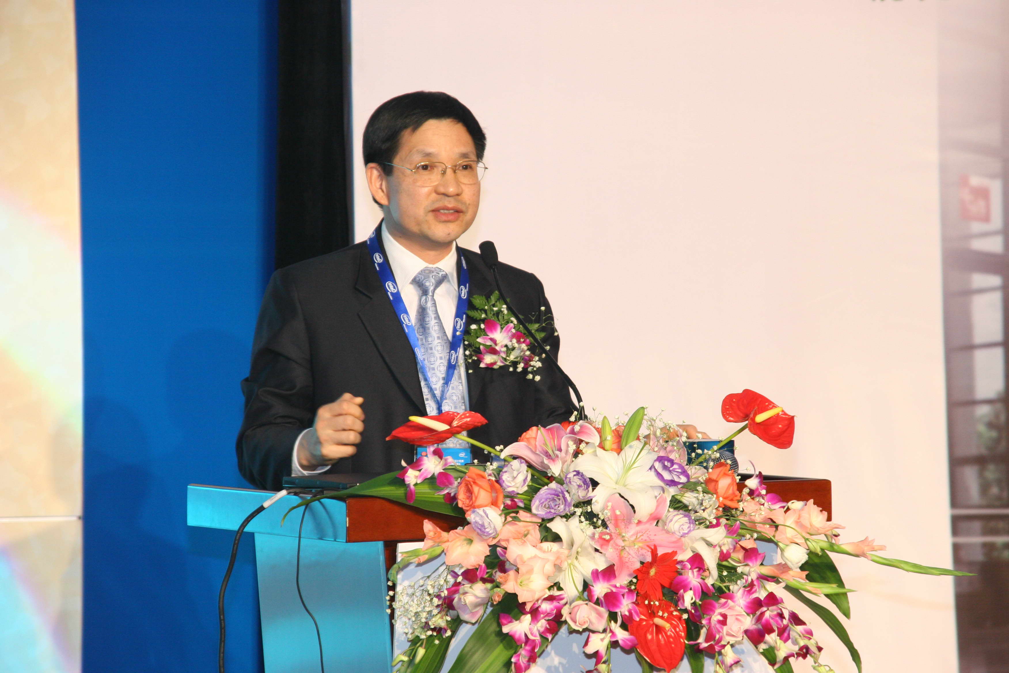 英特尔公司全球副总裁王文汉先生