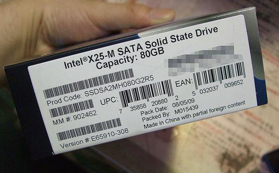 intel 34nm固态硬盘换新装重新上架