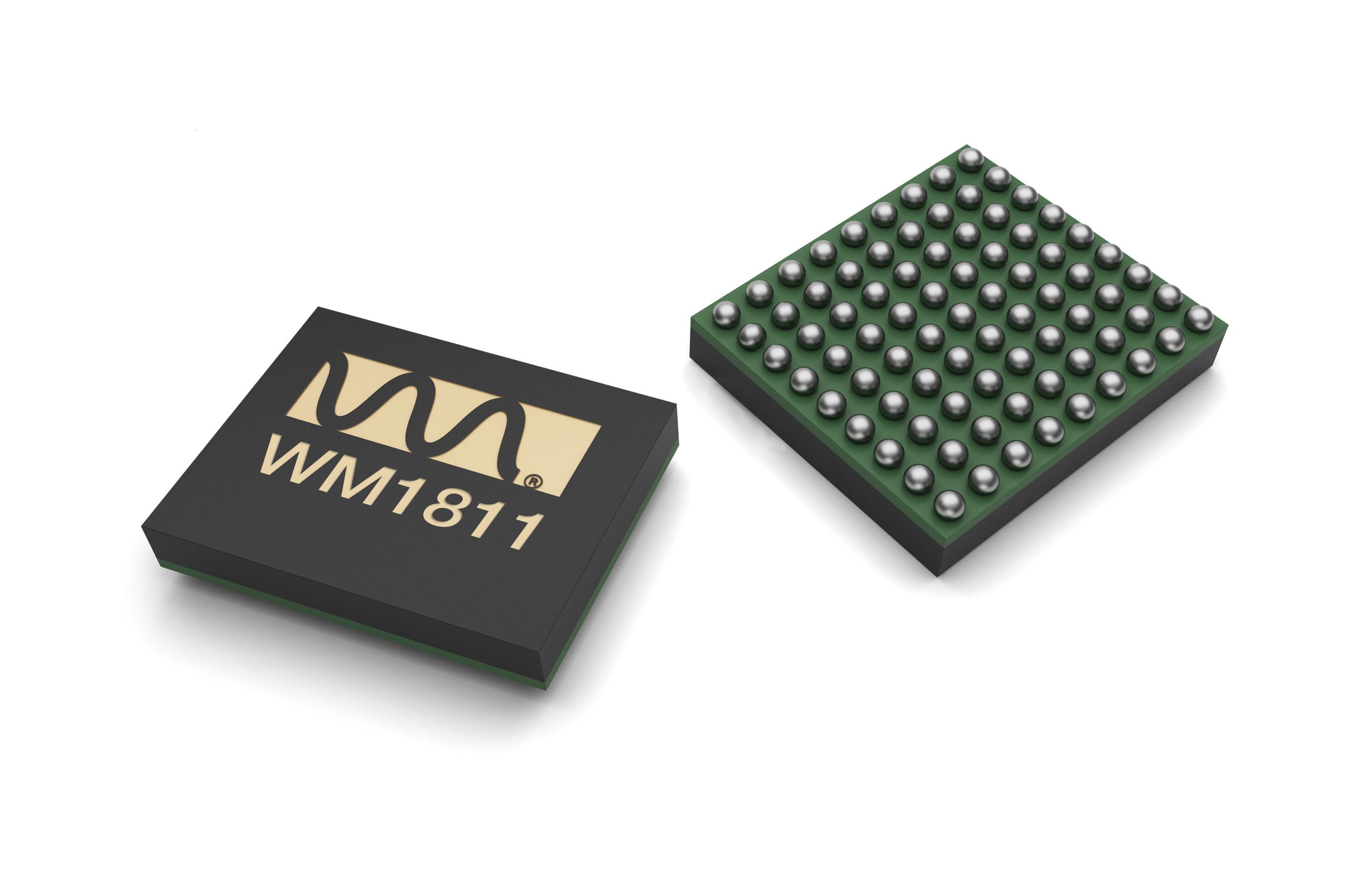 供货wm1811现已可提供样片,它采用80球w-csp封装.