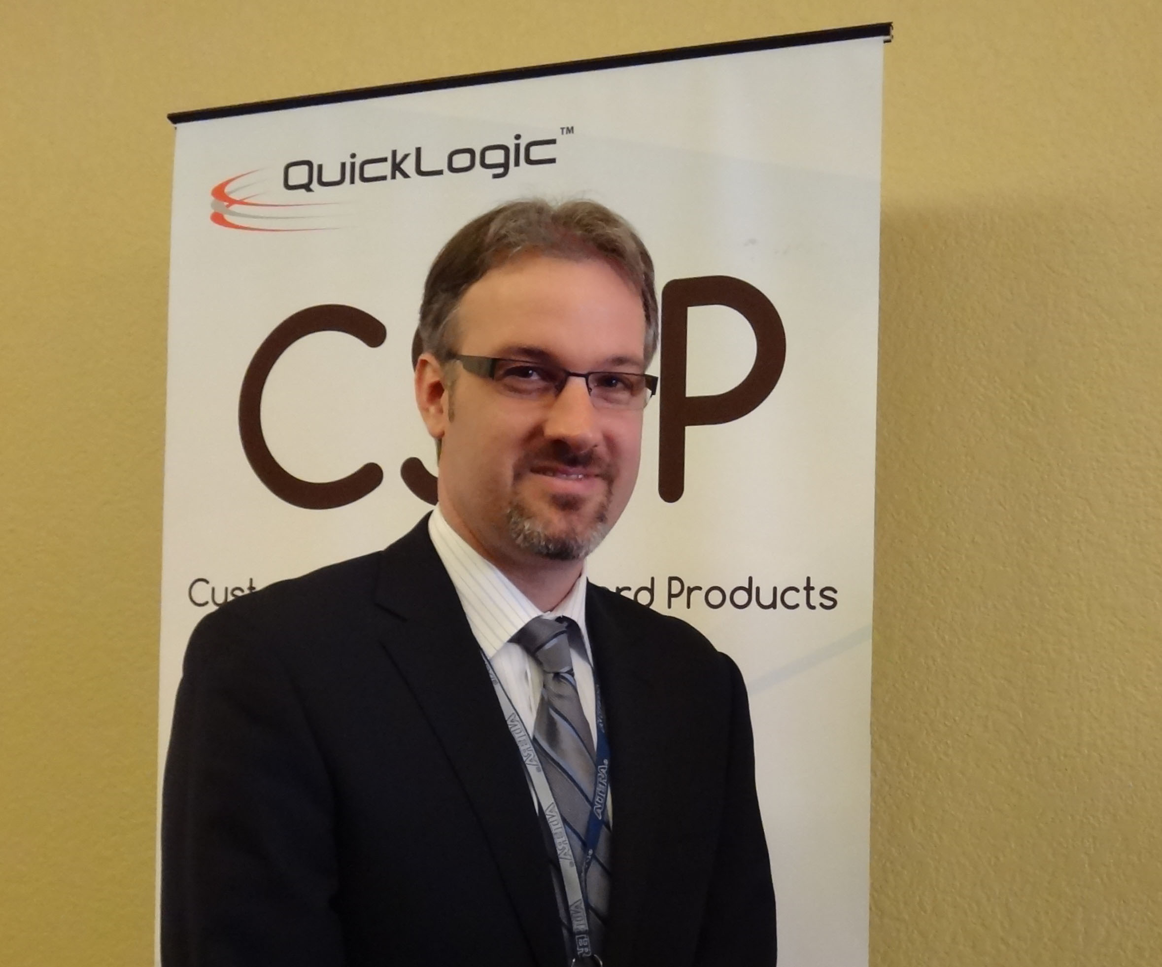 QuickLogic公司销售和市场高级副总裁Brian Faith