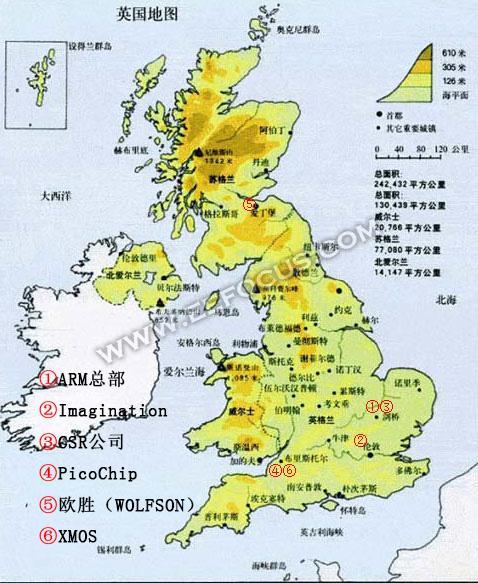 芯片世界地圖|arm被收購只是個開始,英國半導體有多誘人?