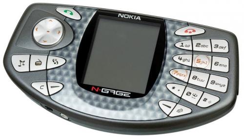 世界上第一款"专业游戏手机"诺基亚ngage