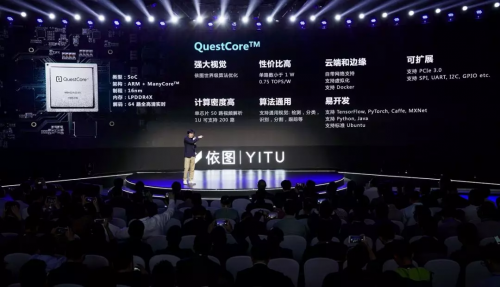 依图推出首款AI芯片questcore AI芯片市场明年将达146亿美元