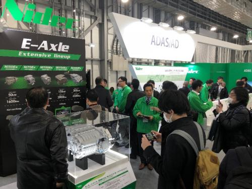 日本电产(Nidec)的电动汽车用驱动马达系统(E-Axle)系列之200kW与50kW两款产品问世