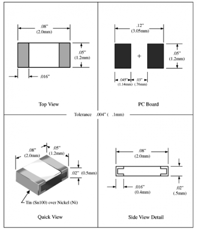 稳压二极管的封装尺寸与封装形式解析