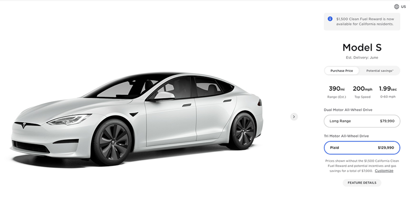 Model S Plaid Model S Plaid