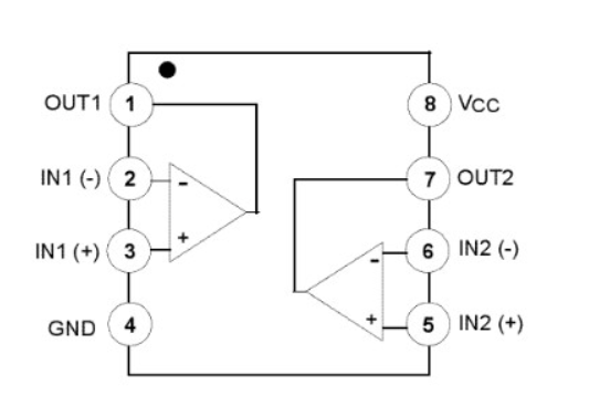lm358引脚图及功能 - 与非网