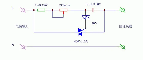 可控硅調壓器怎麼接線可控硅調壓器電路圖