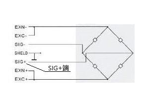 称重传感器四根线怎么接