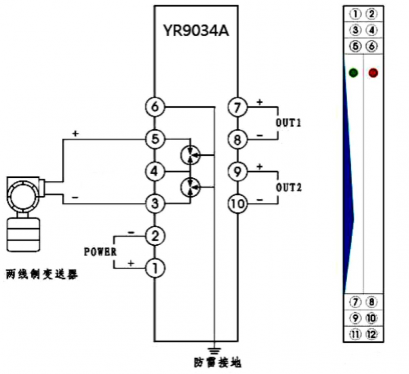 電流隔離器怎麼接線 電流隔離器接線圖 - 與非網