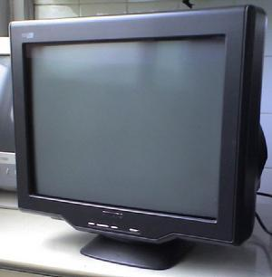 由于平面直角显示器(也就是平时所说的超平显示器)显像屏不是纯平的