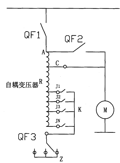 單相自耦變壓器組成結構