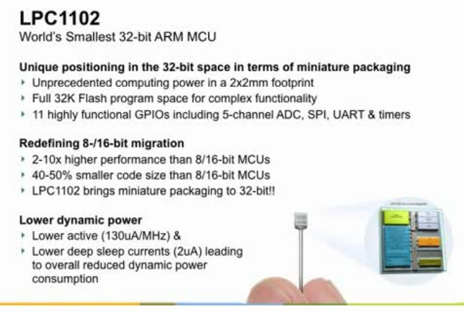 Intro to Low-Power Cortex-M0 LPC1100 MCU (NXP® eLearning)