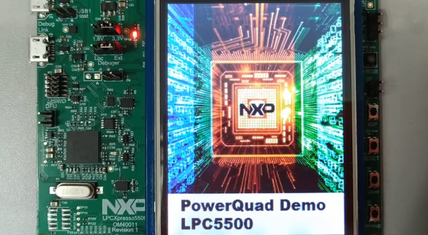 LPC5500 PowerQuad Demo
