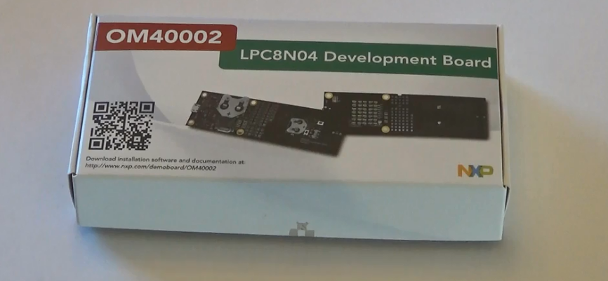 开始使用LPC8N04开发板 - 演示