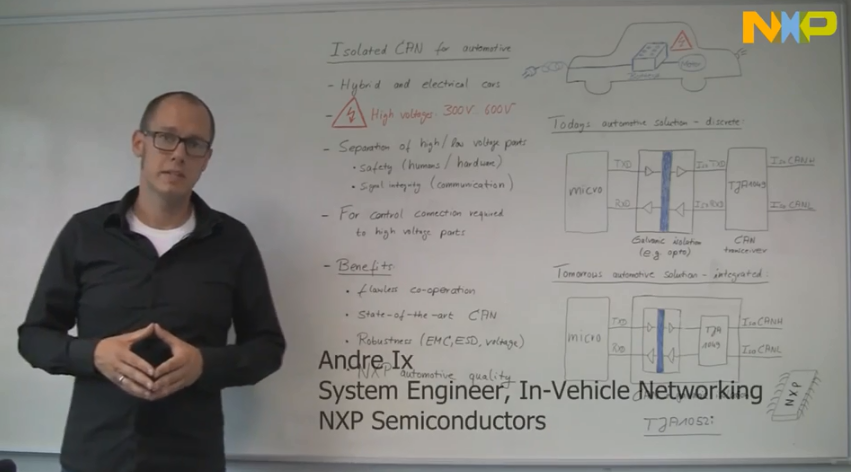 汽车用隔离式CAN-NXP Semiconductors快速学习25