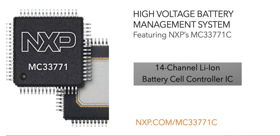配备恩智浦MC33771C的高压电池管理系统
