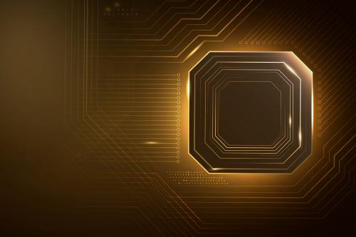 smart-microchip-technology-background-gradient-gold