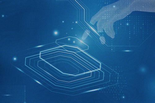 ai-disruptive-technology-background-blue-with-robotic-hands-remixed-media