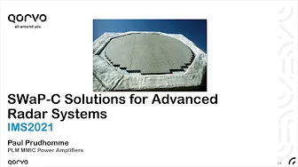 SWaP-C Solutions for Advanced Radar Systems
