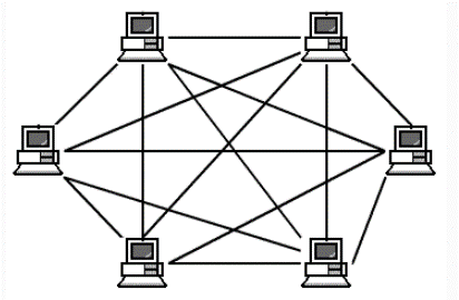 网状形网络图片
