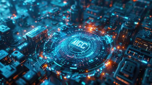 futuristic-black-circuit-board-with-glowing-orange-lights-technology-aig53